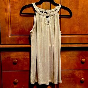 Ladies gold top